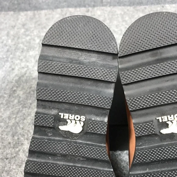 Sorel Waterproof Chelsea Boots Womens 9 Brown Leather Pull On NL3092-282 - Picture 15 of 16